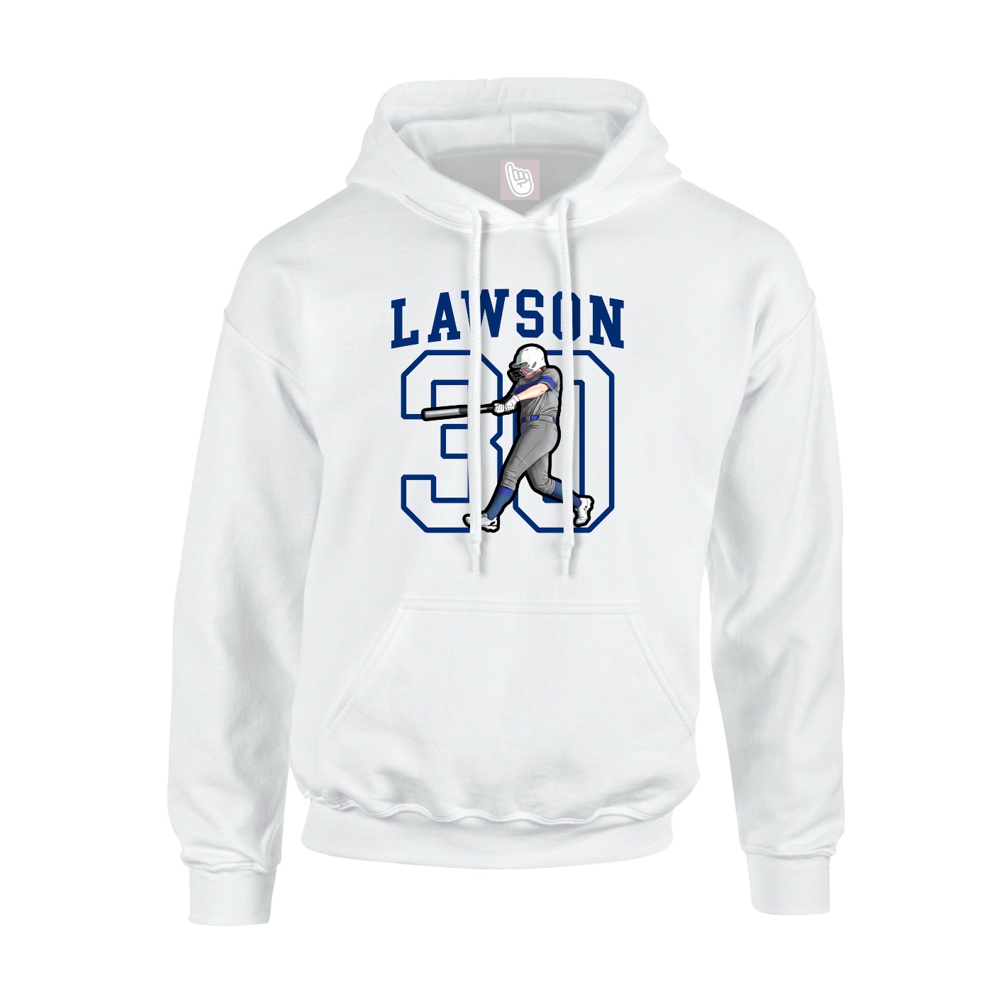 Hoodie — Shirsey in White