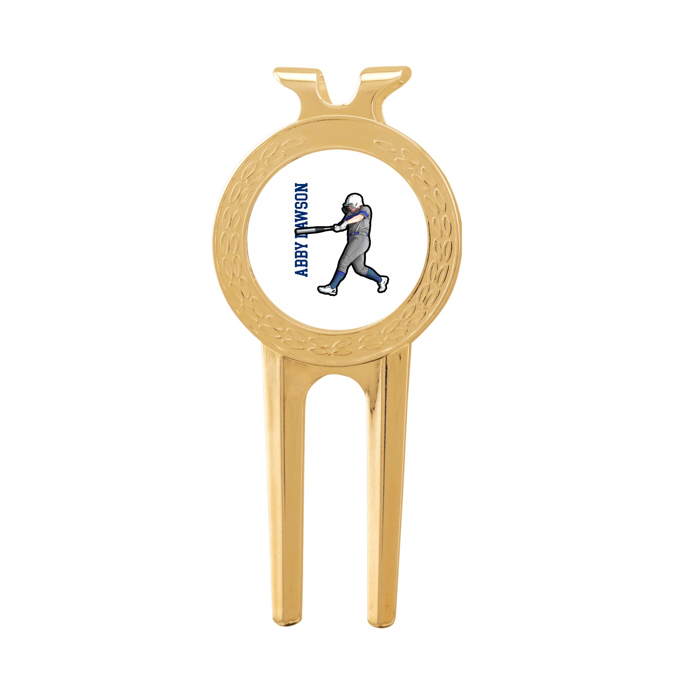 Divot Tool with Ball Marker — Name Vertical in Classic