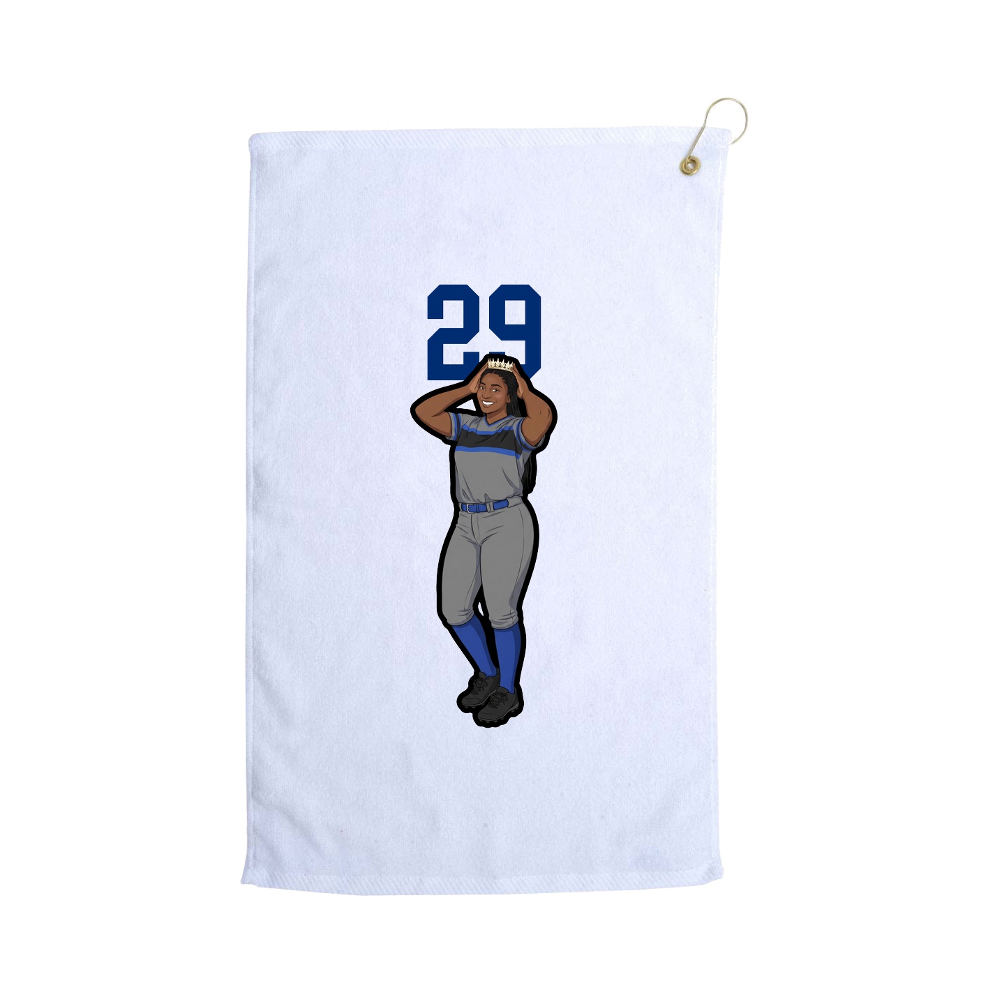 Terry Velour Golf Towel