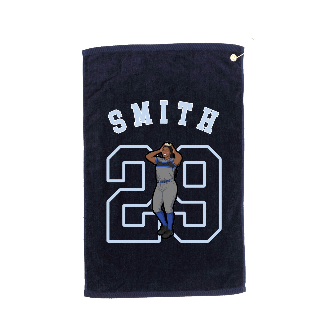 Golf Towel — Shirsey Arch in Navy