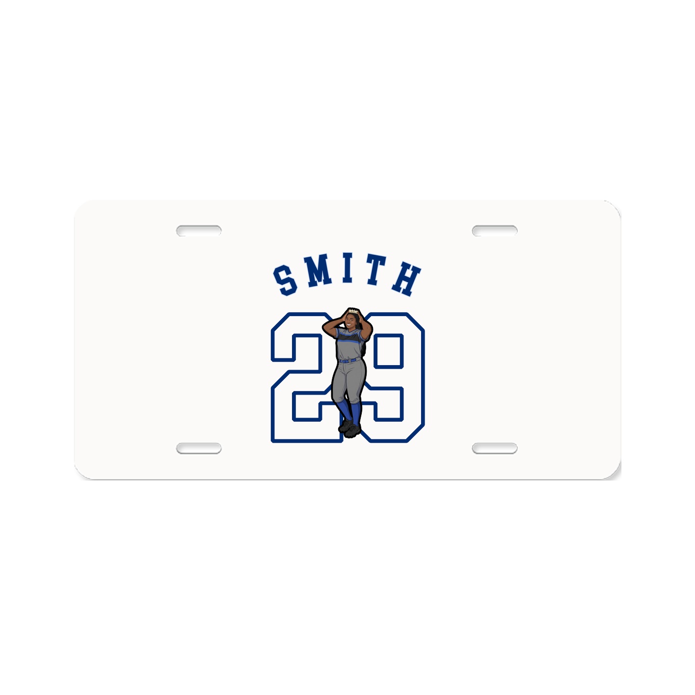 Aluminum License Plate