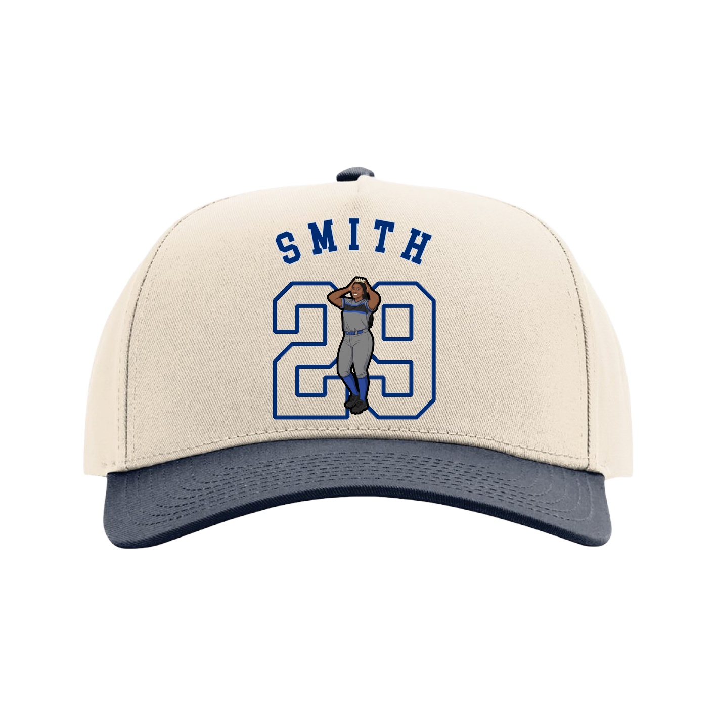 Full Fabric Five-Panel Champ Cap