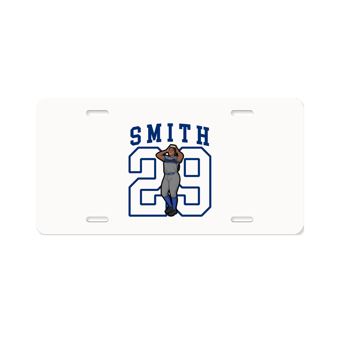 Aluminum License Plate