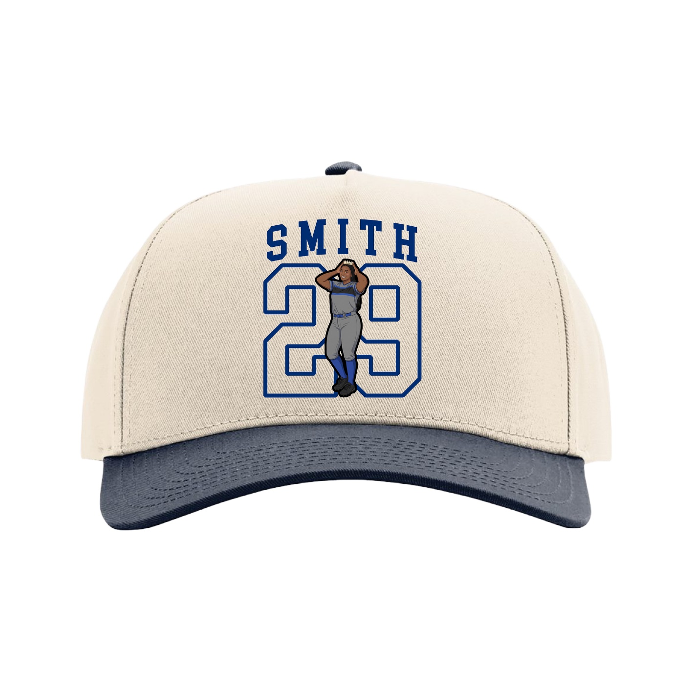 Full Fabric Five-Panel Champ Cap