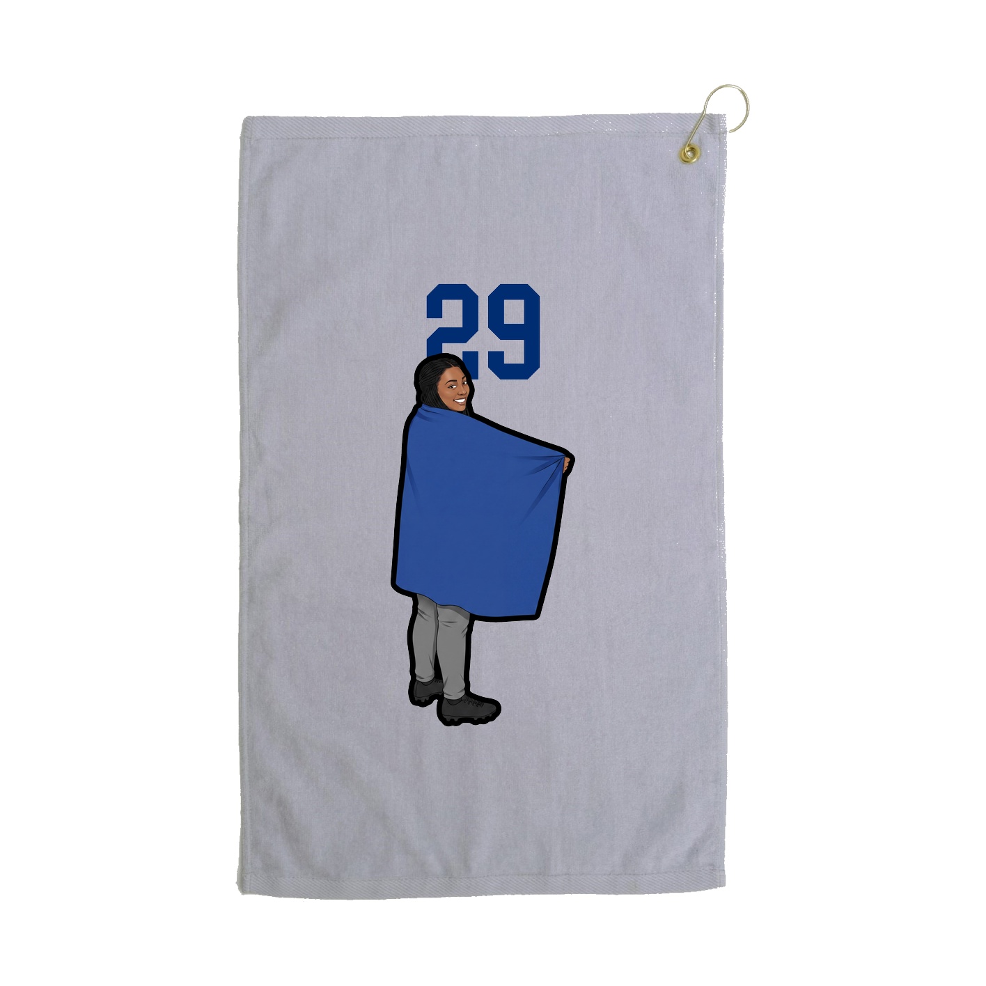 Terry Velour Golf Towel