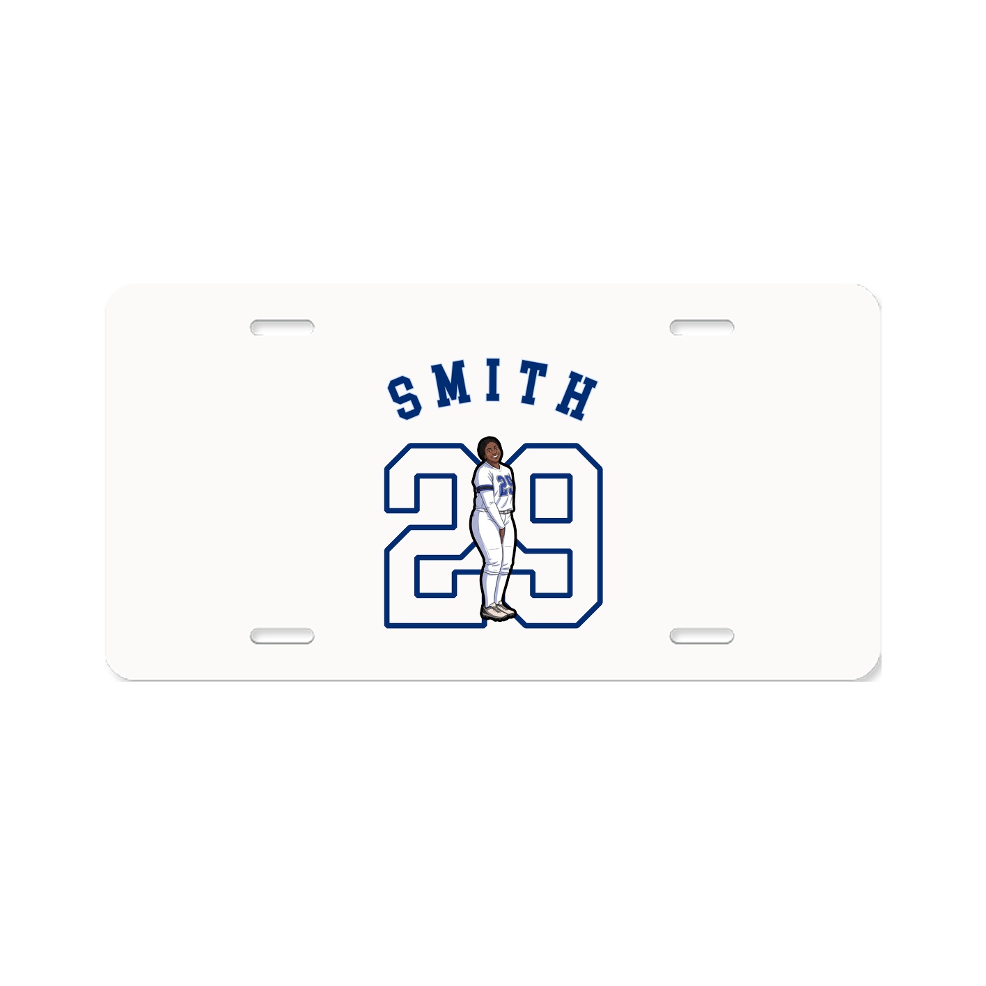 Aluminum License Plate