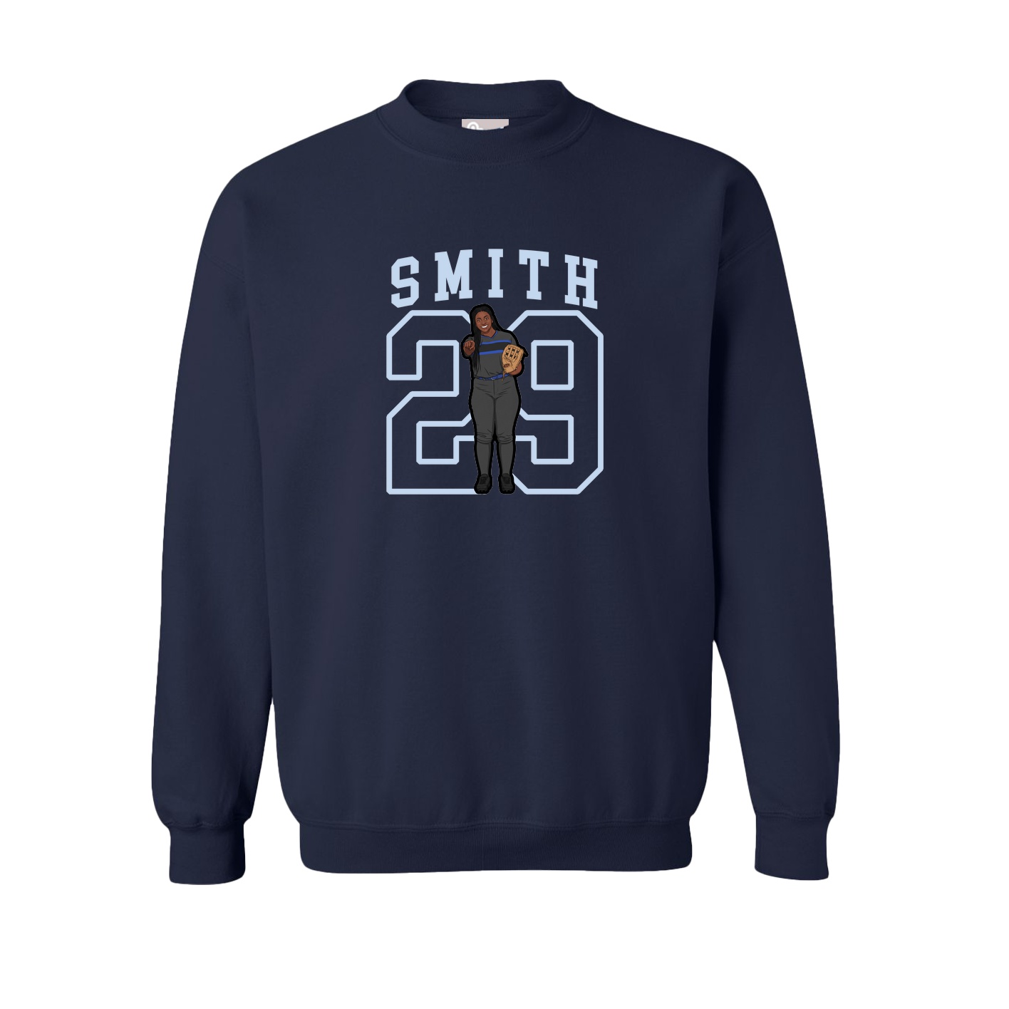 Fleece Crew — Shirsey in Navy