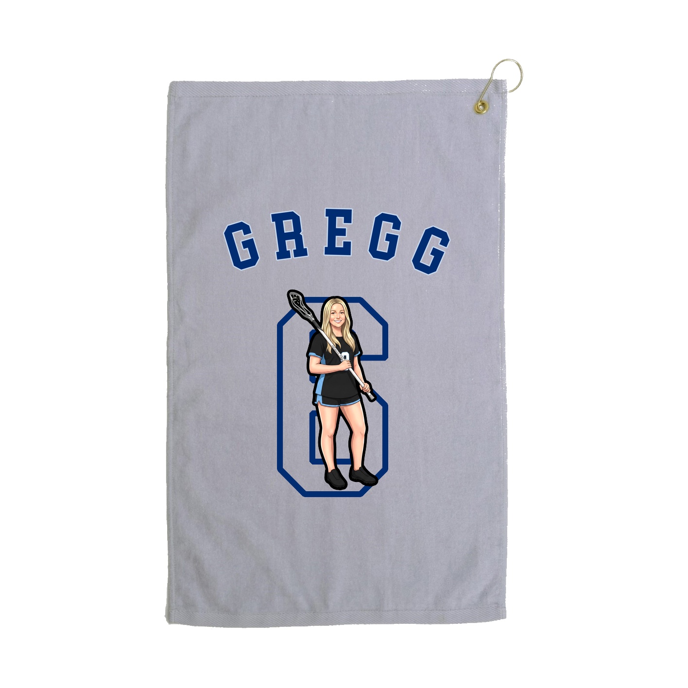 Golf Towel — Shirsey Arch in Grey