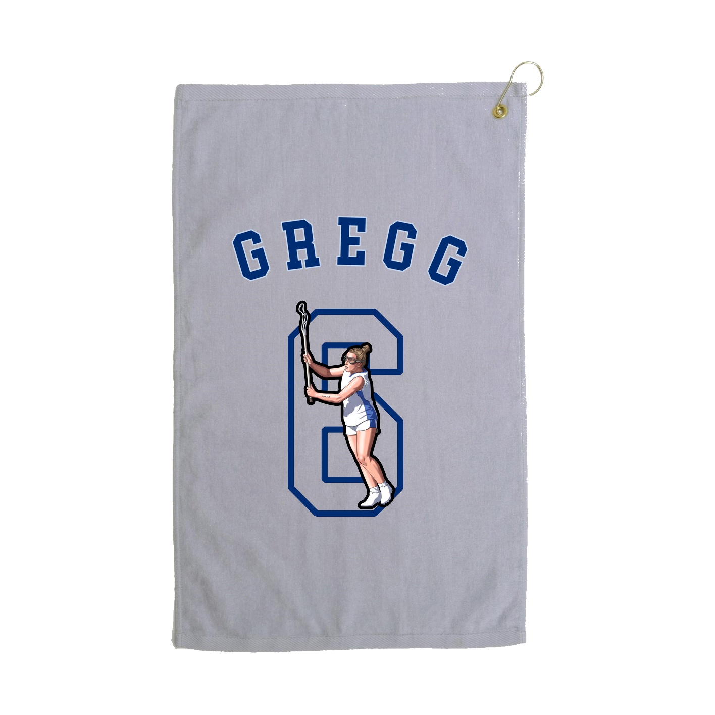 Golf Towel — Shirsey Arch in Grey