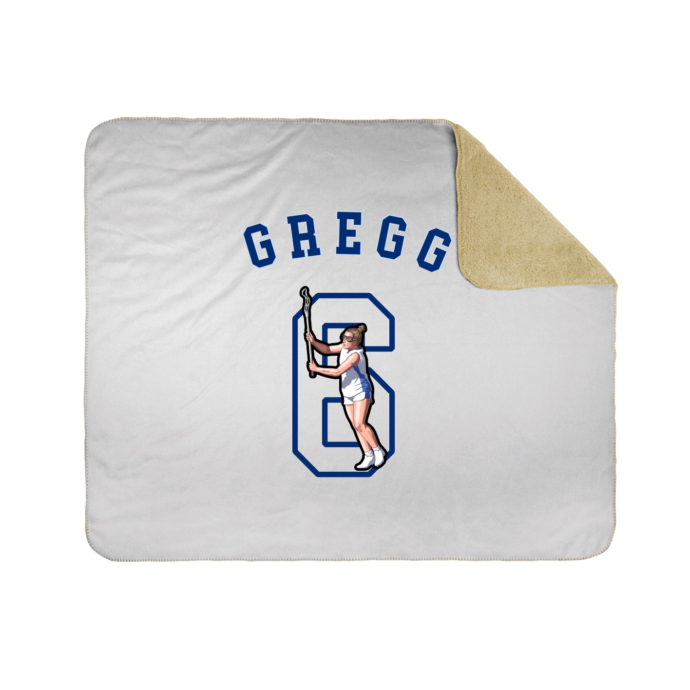Throw Blanket — Shirsey Arch in White