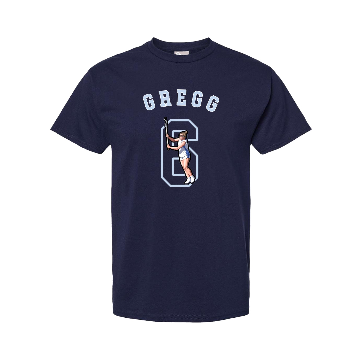 Youth Tee — Shirsey Arch in Navy