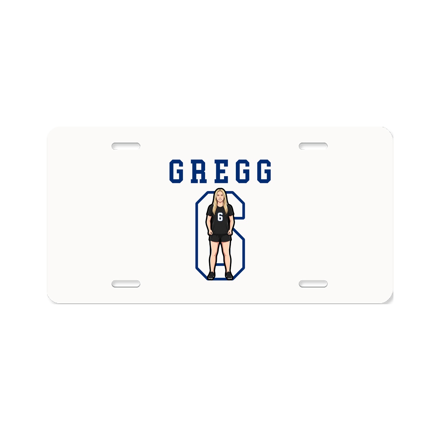 License Plate — Shirsey in Classic