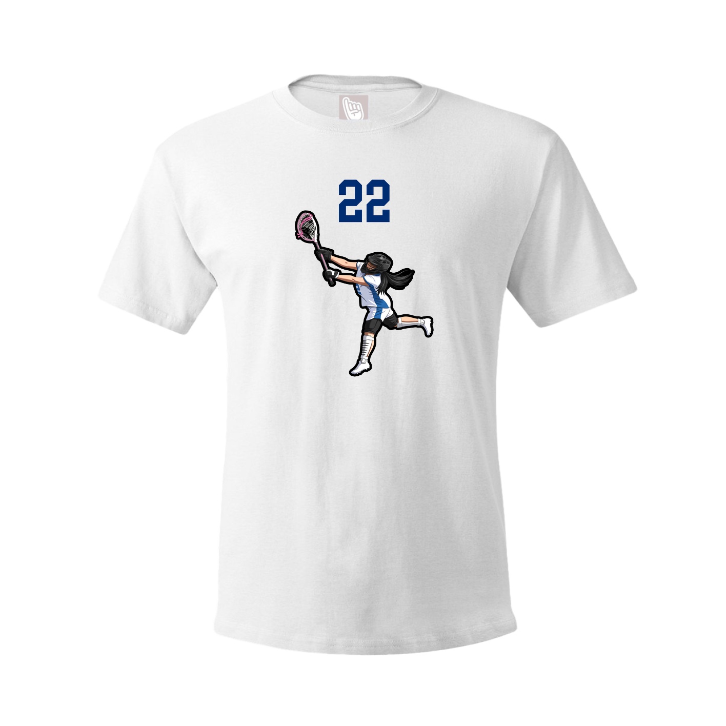 Tee — Number Top in White