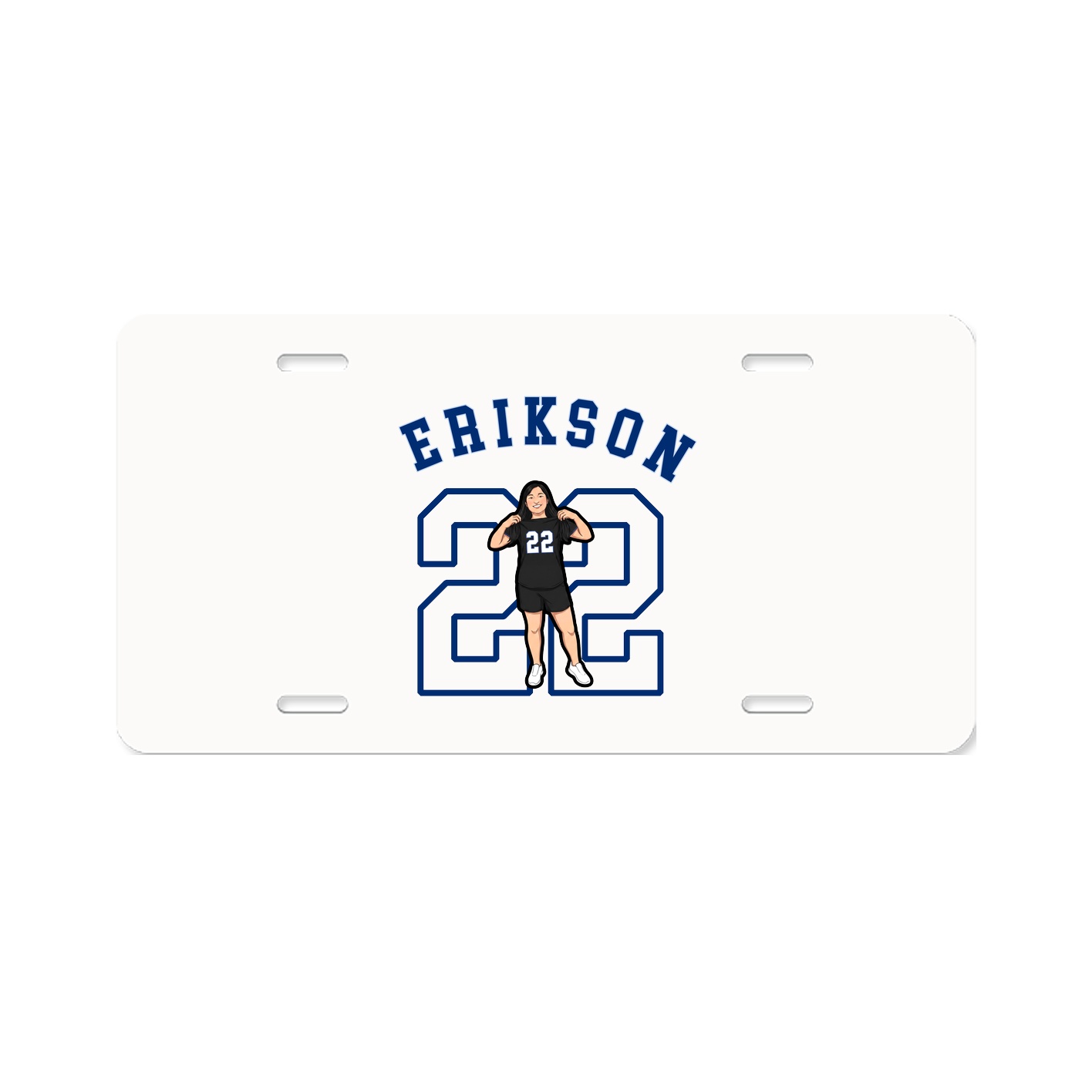 License Plate — Shirsey Arch in Classic
