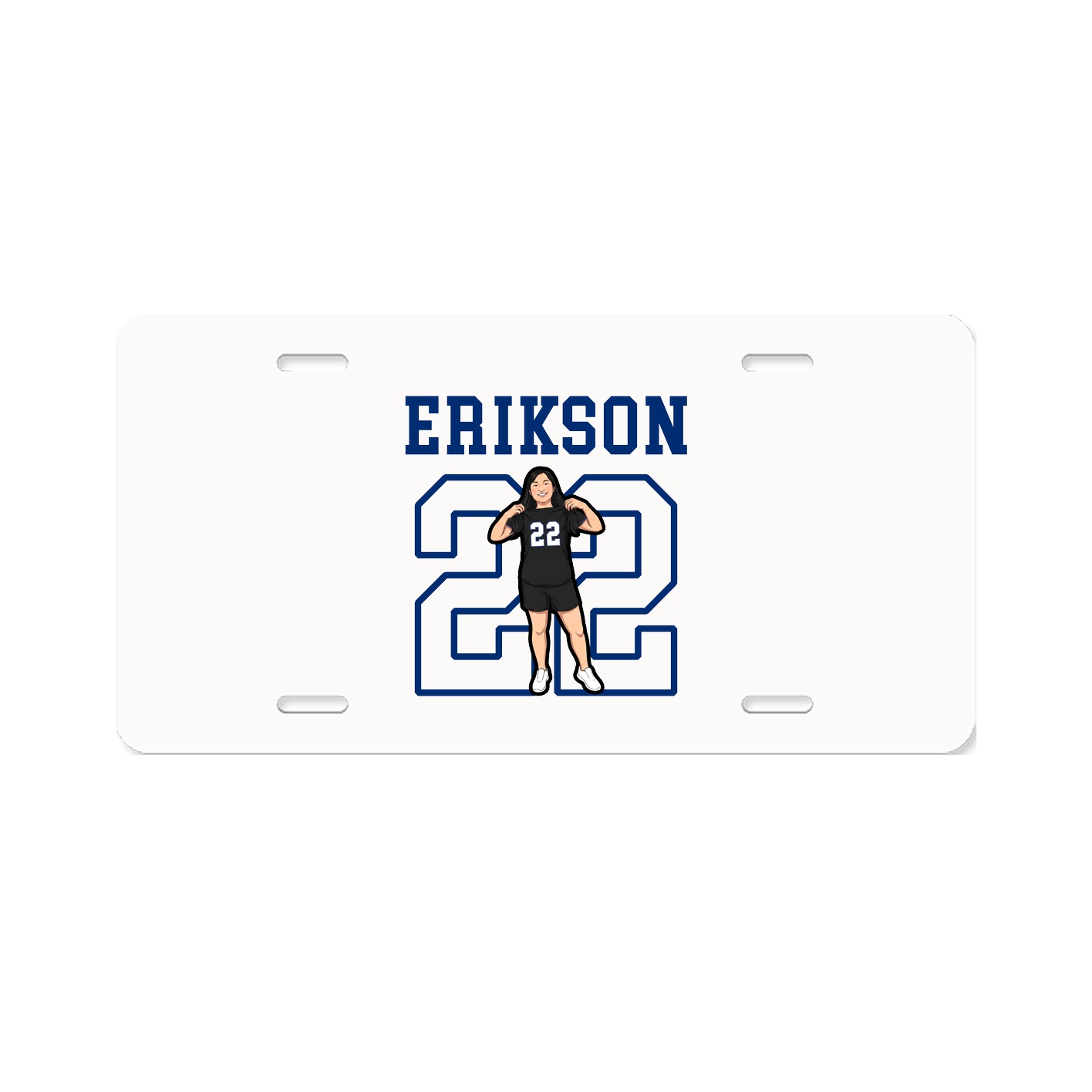License Plate — Shirsey in Classic