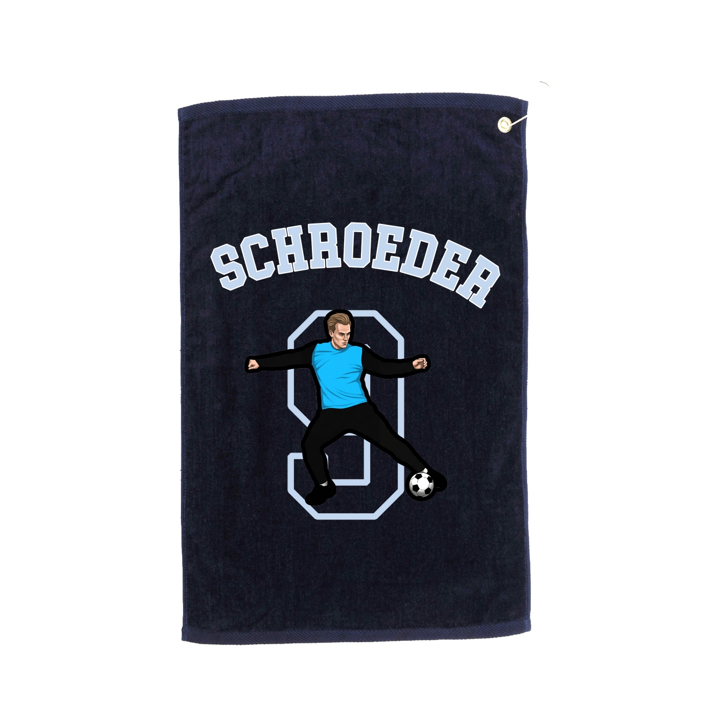 Golf Towel — Shirsey Arch in Navy