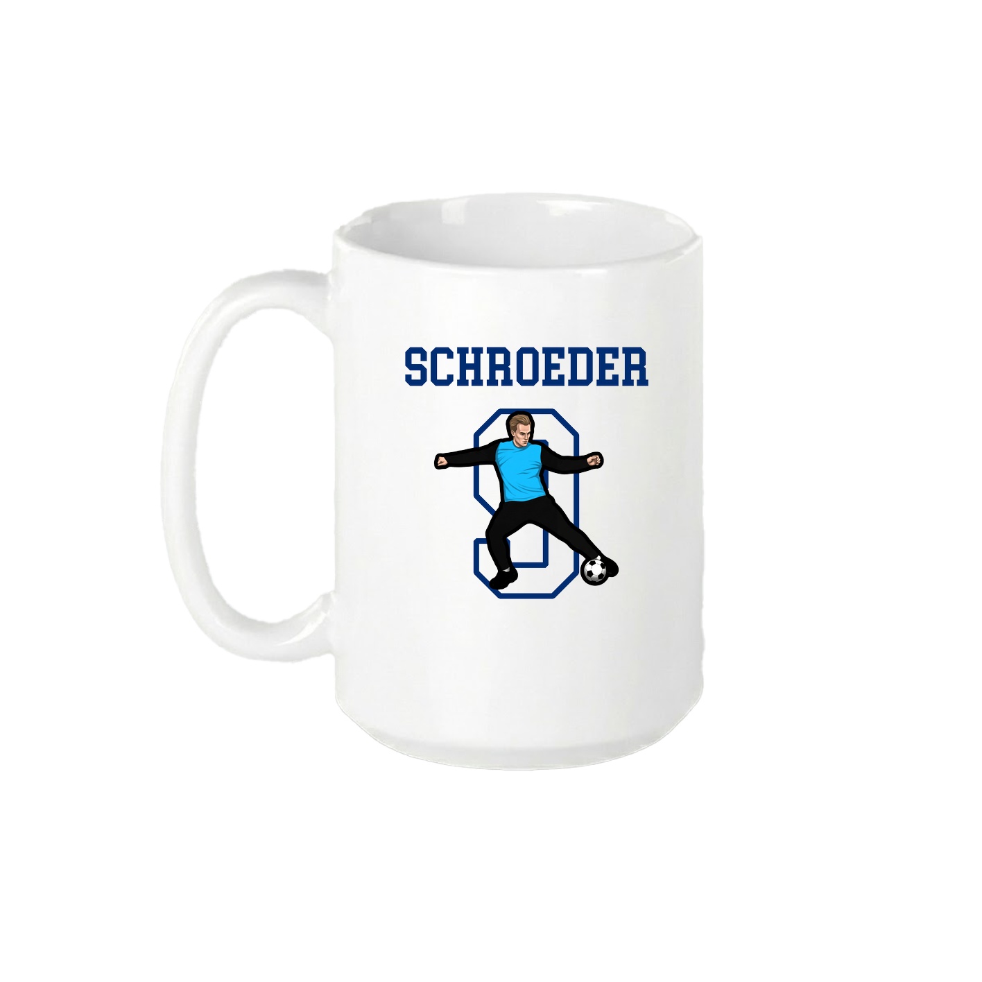 15oz Coffee Mug — Shirsey in White