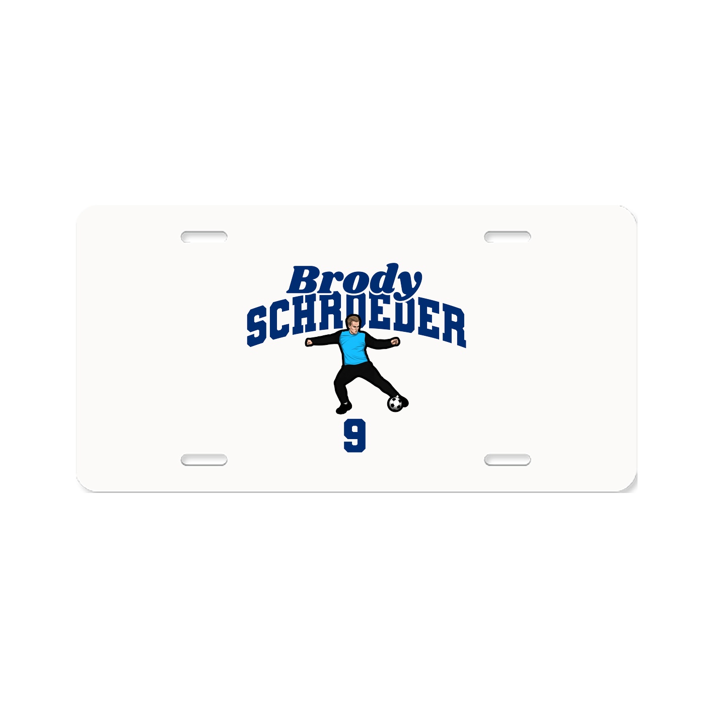 License Plate — Signature Arch in Classic