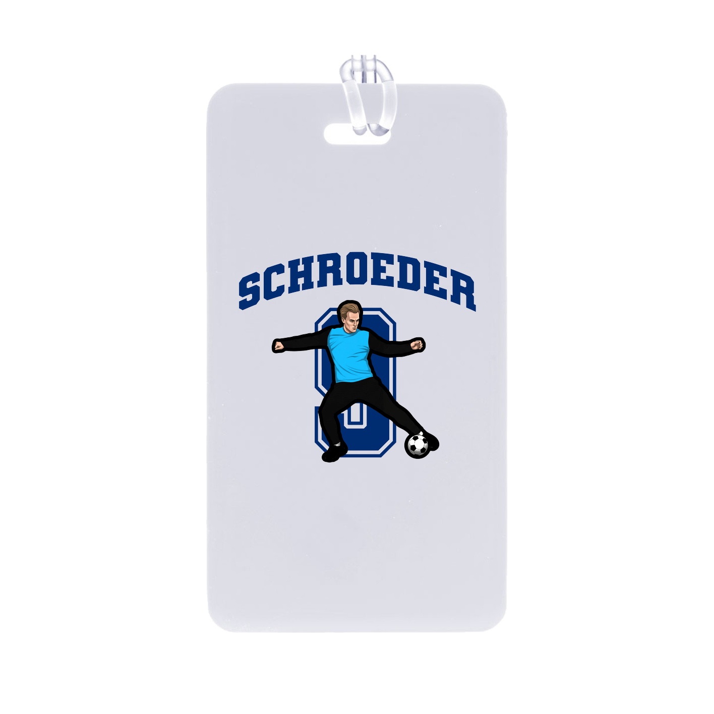 Bag Tag — Number in Classic