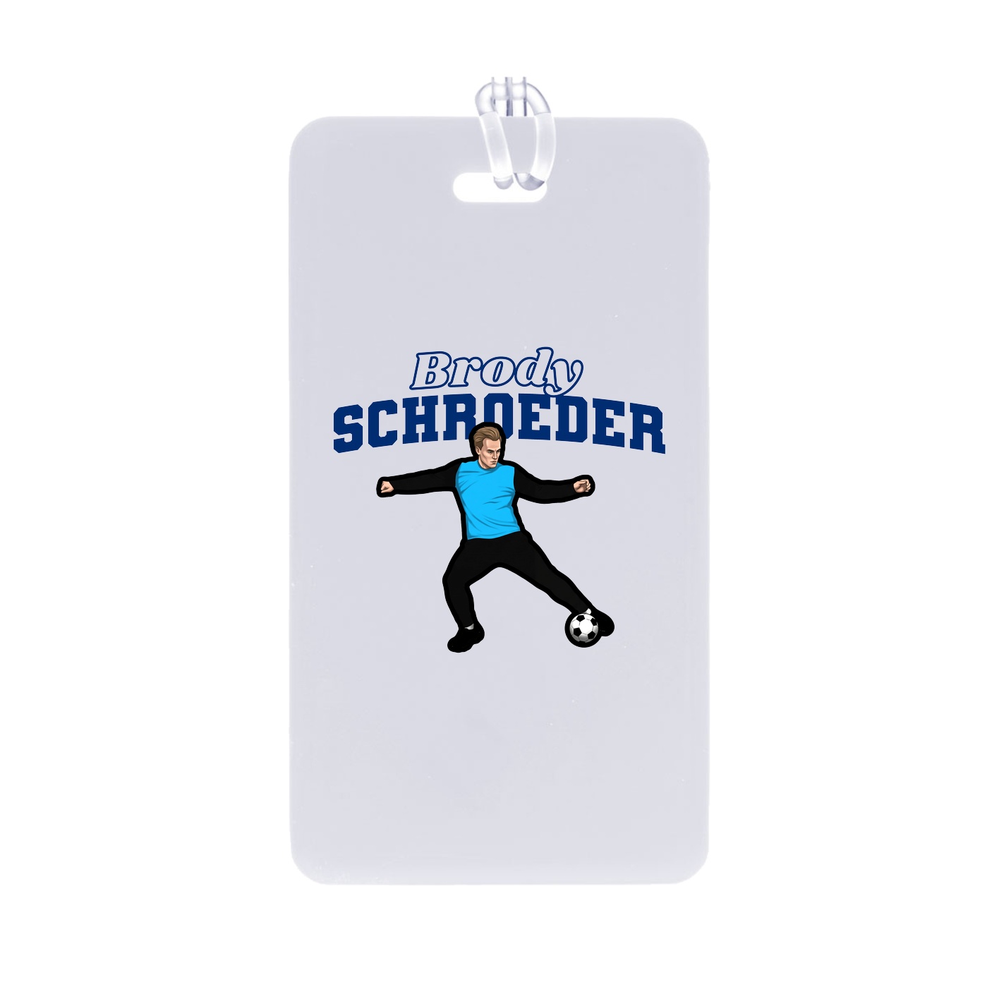 Bag Tag — Name Arch in Classic