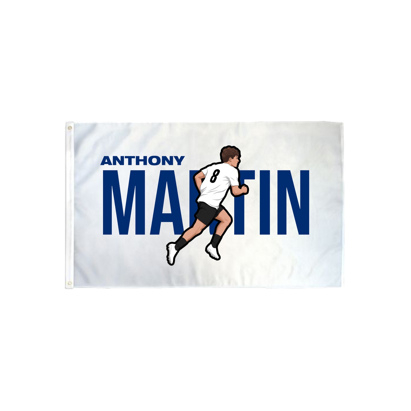 3x5 Flag — Player Name in Classic