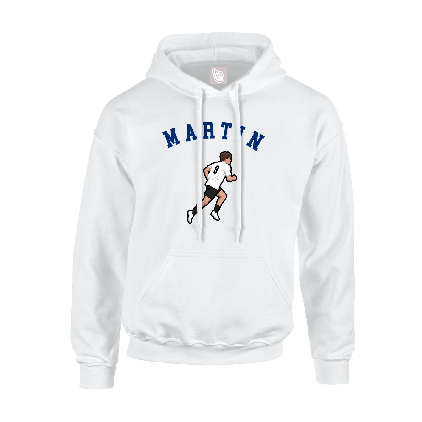 Hoodie — Shirsey Arch in White
