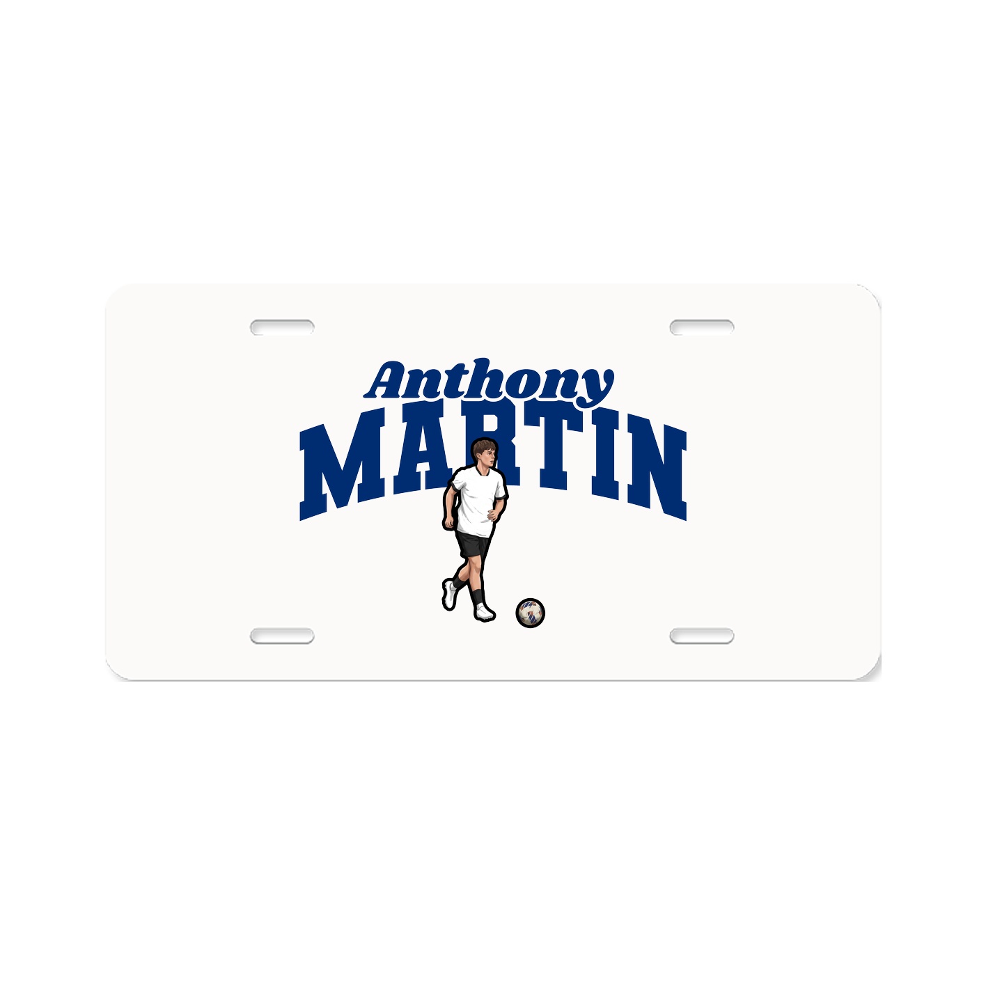 License Plate — Signature Arch in Classic