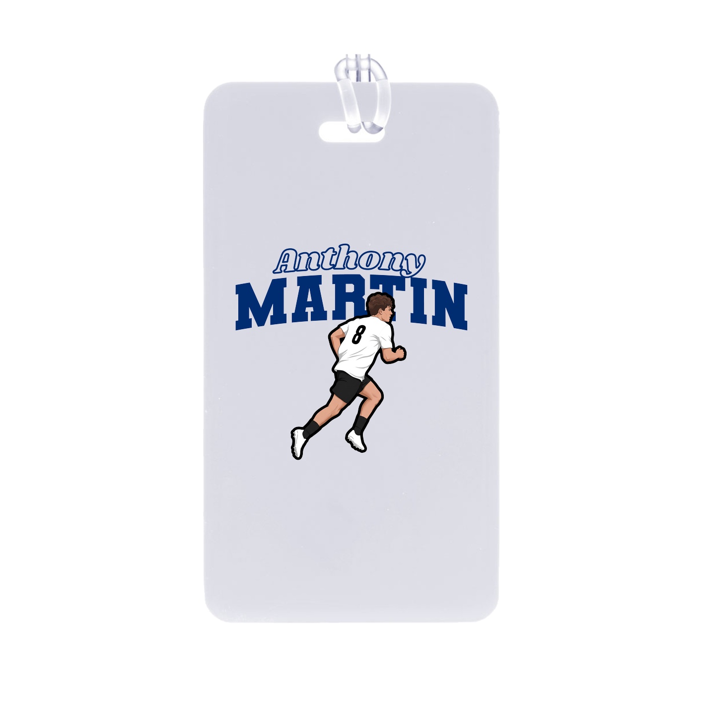 Bag Tag — Name Arch in Classic