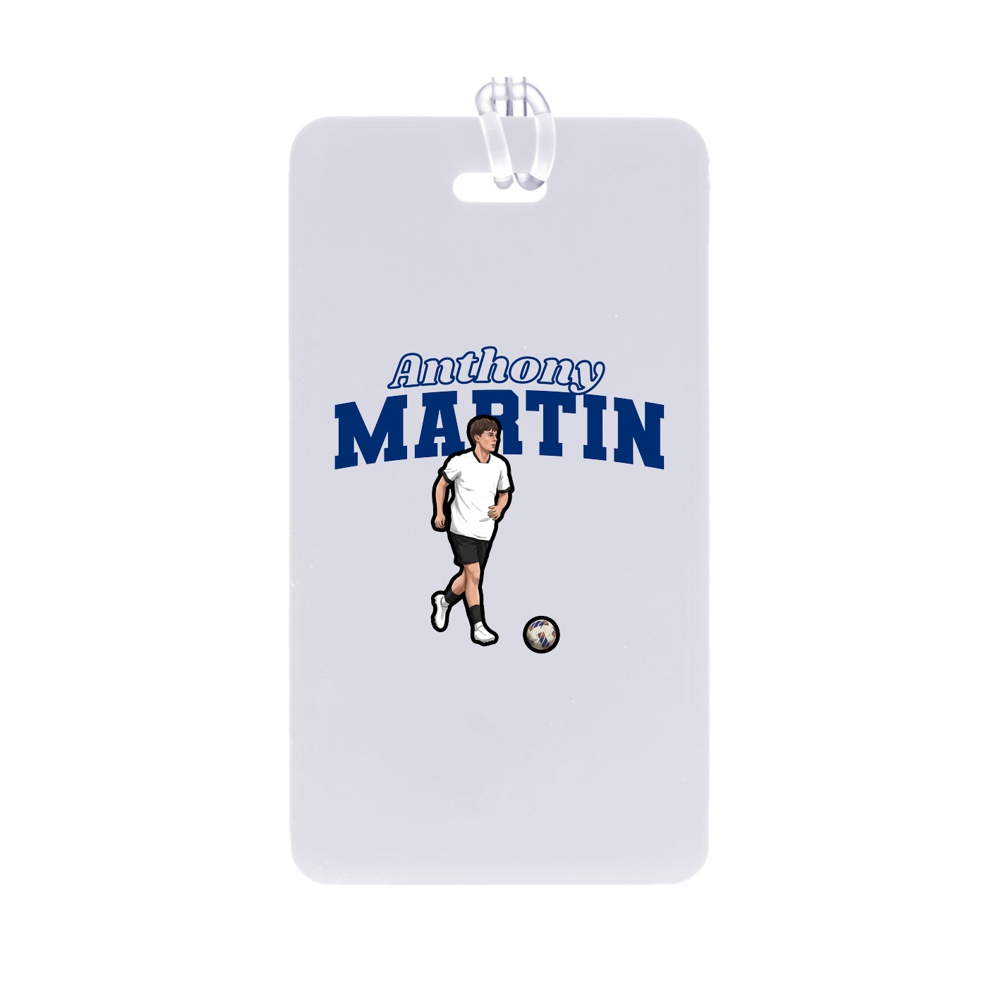 Bag Tag — Name Arch in Classic