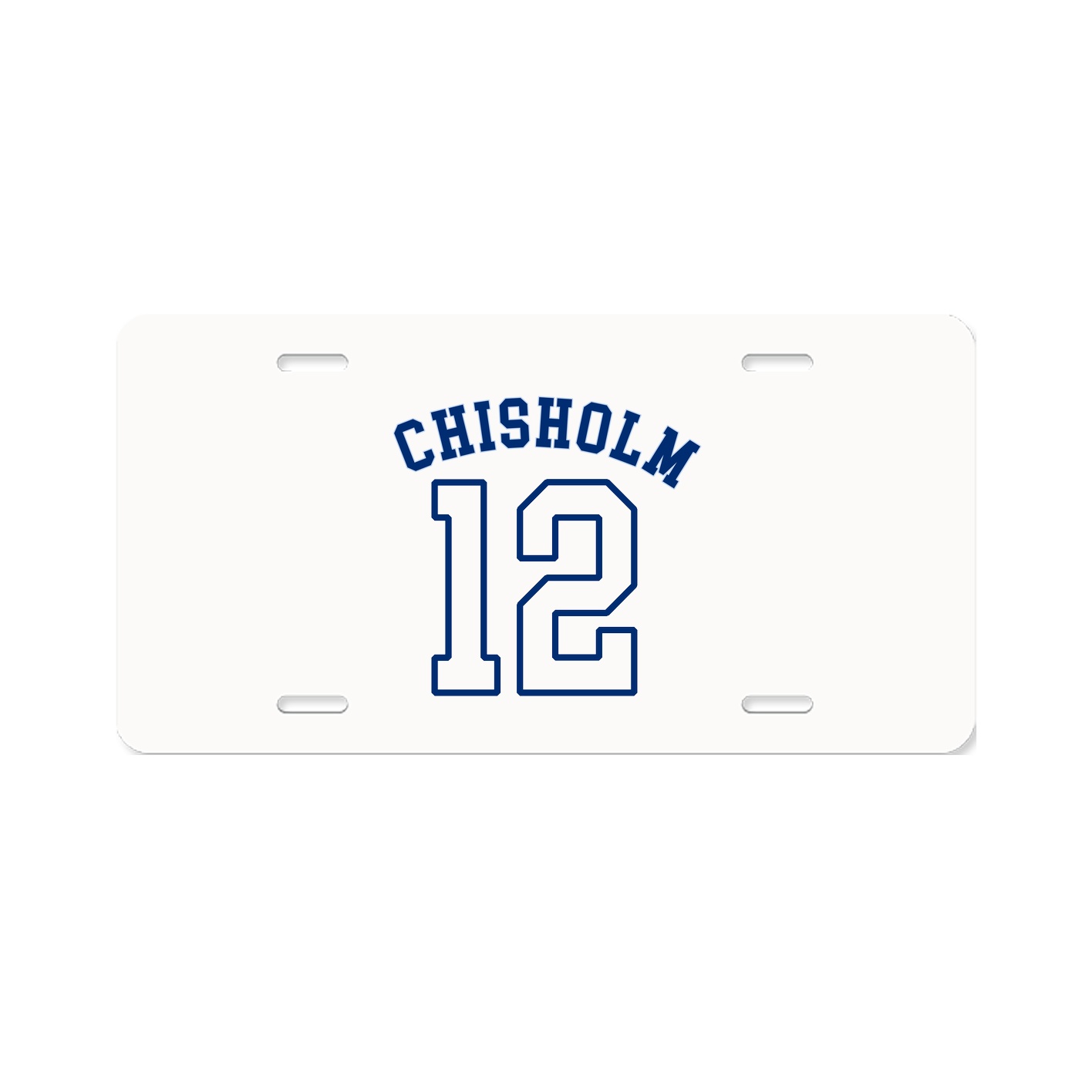 License Plate — Shirsey Arch in Classic