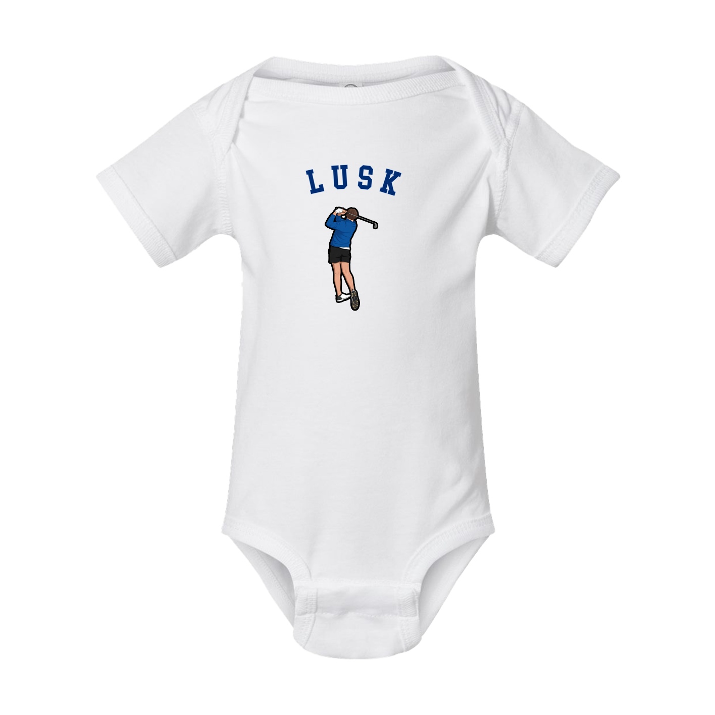 Baby Onesie — Shirsey Arch in White
