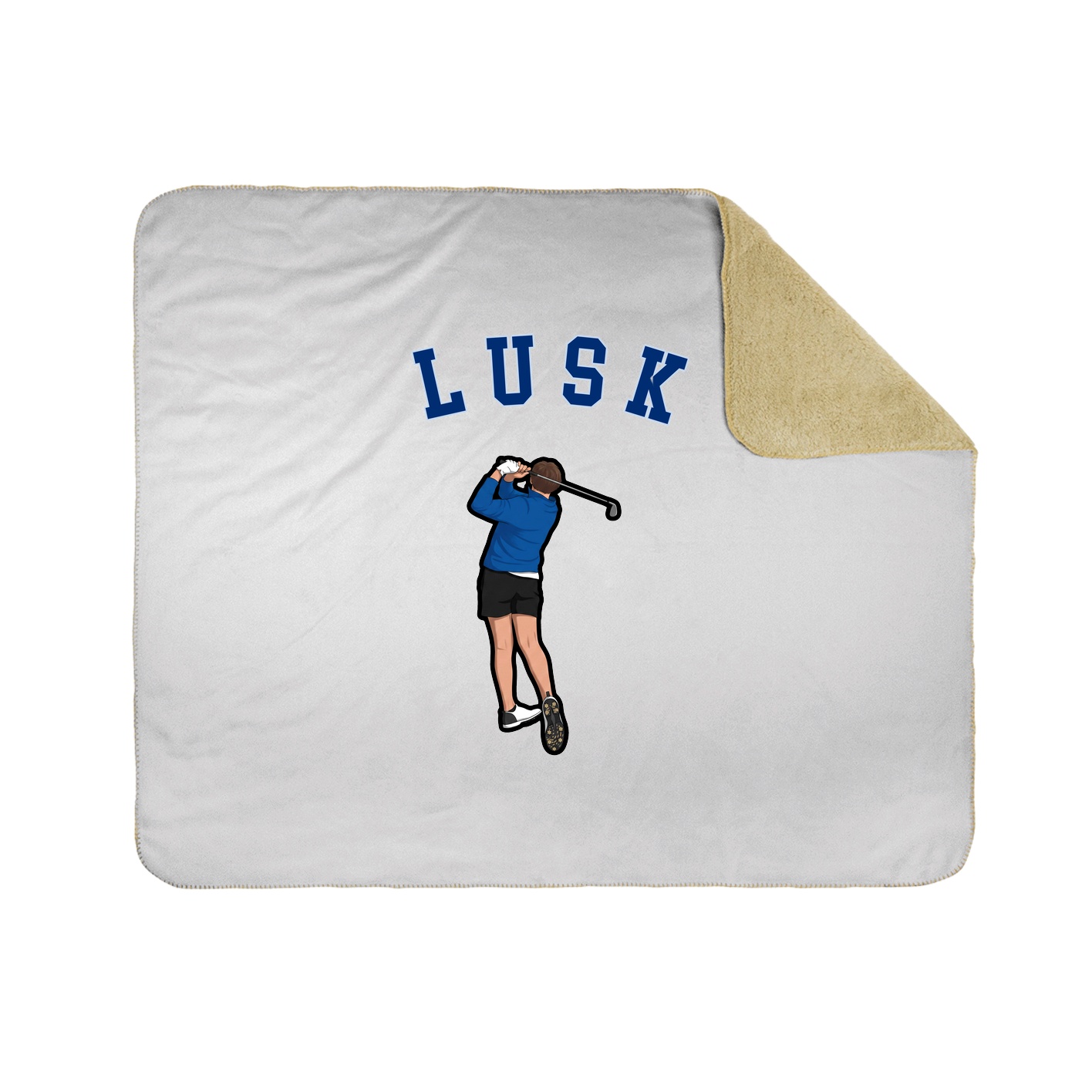 Throw Blanket — Shirsey Arch in White
