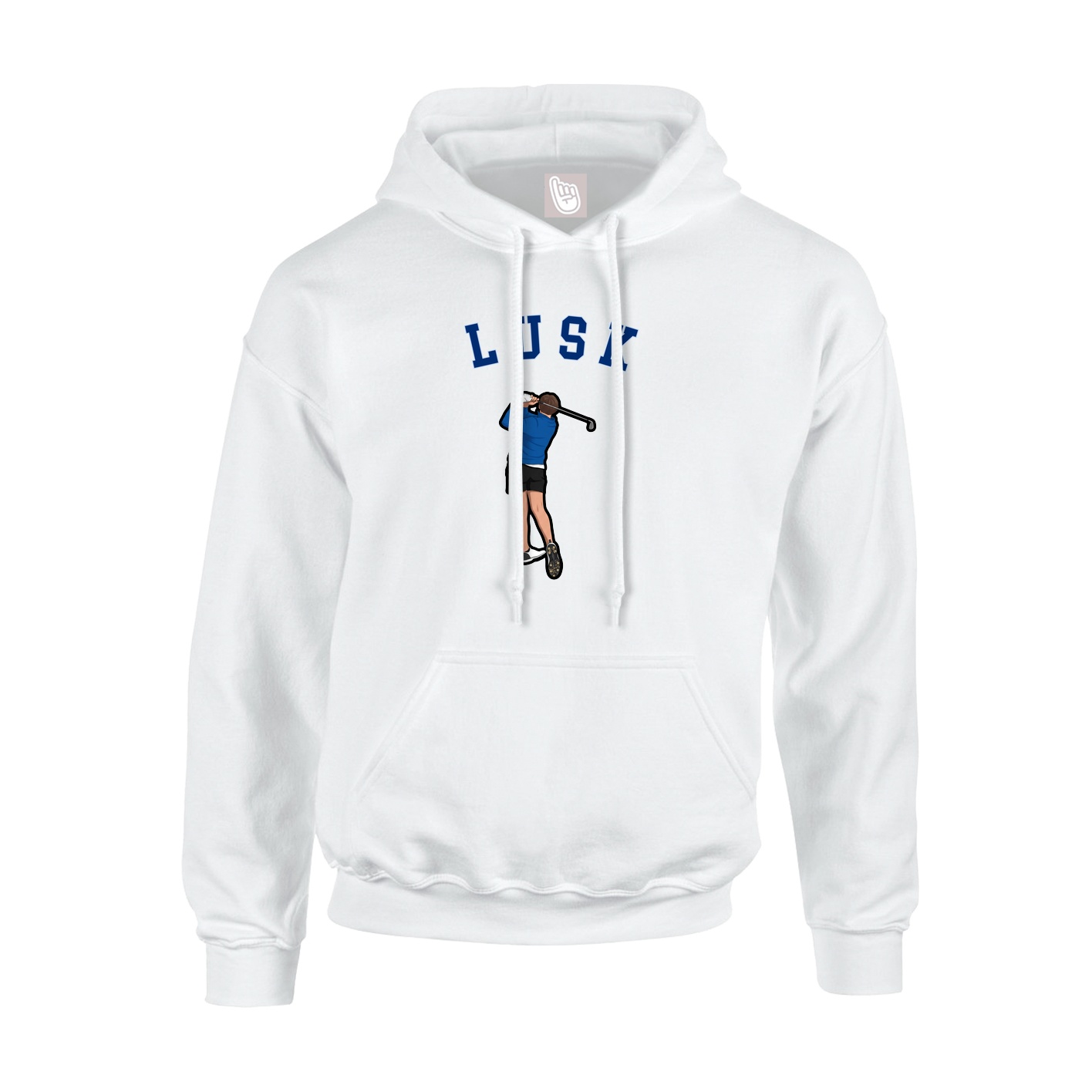 Hoodie — Shirsey Arch in White