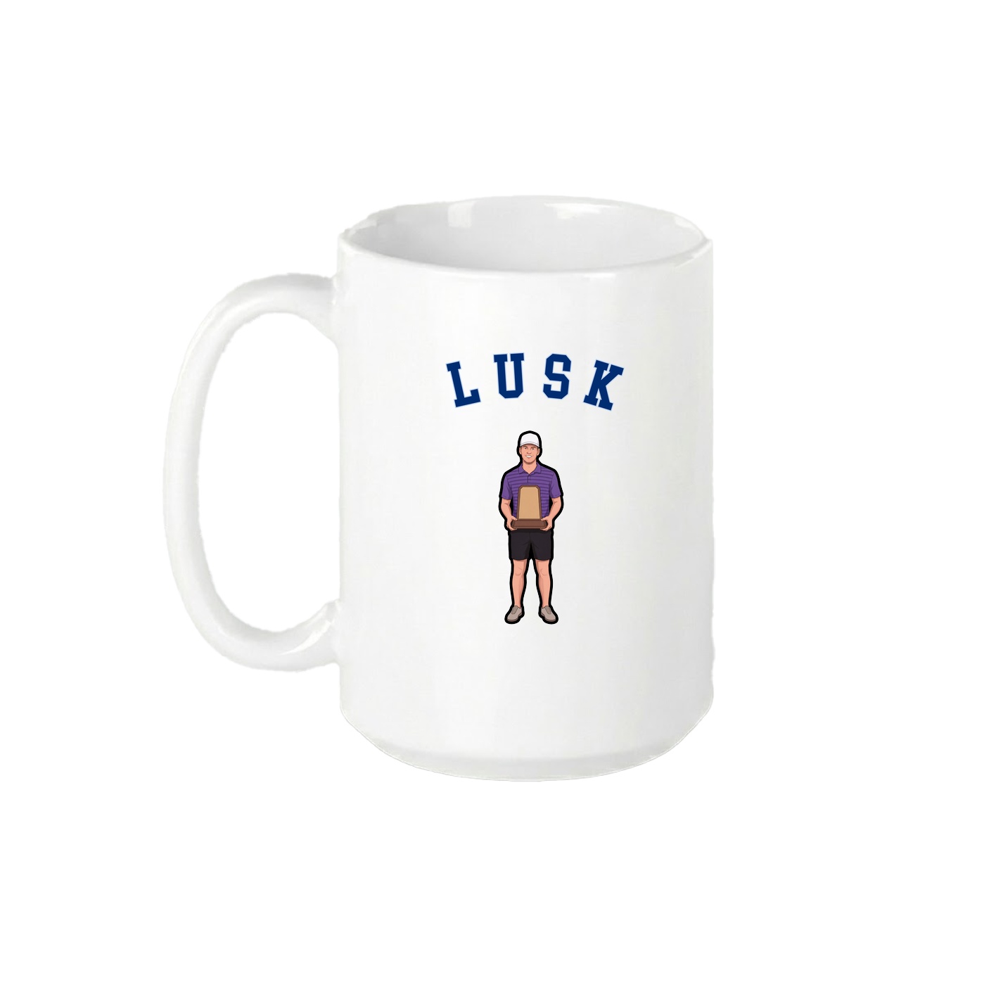 15oz Coffee Mug — Shirsey Arch in White