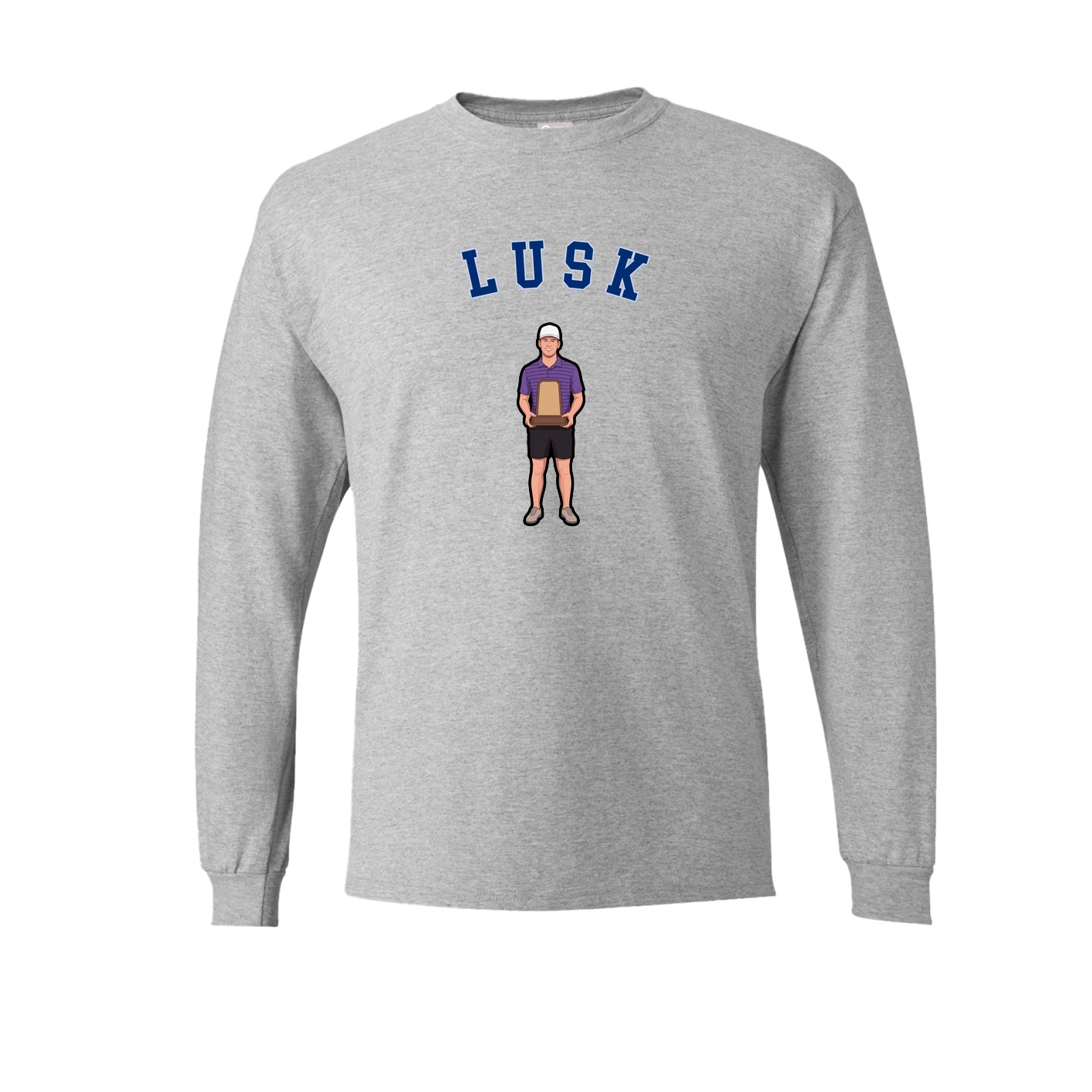 Long Sleeve Tee — Shirsey Arch in Grey