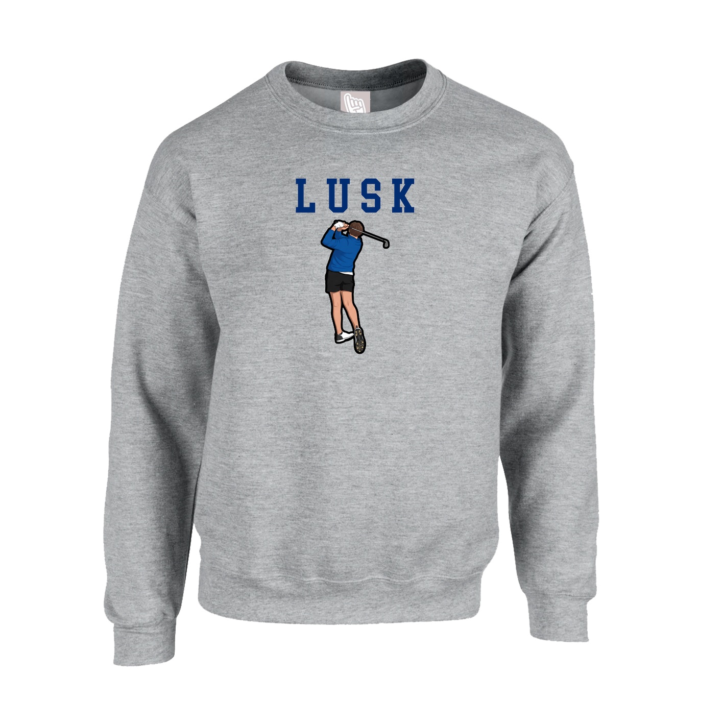 Fleece Crew — Shirsey in Grey