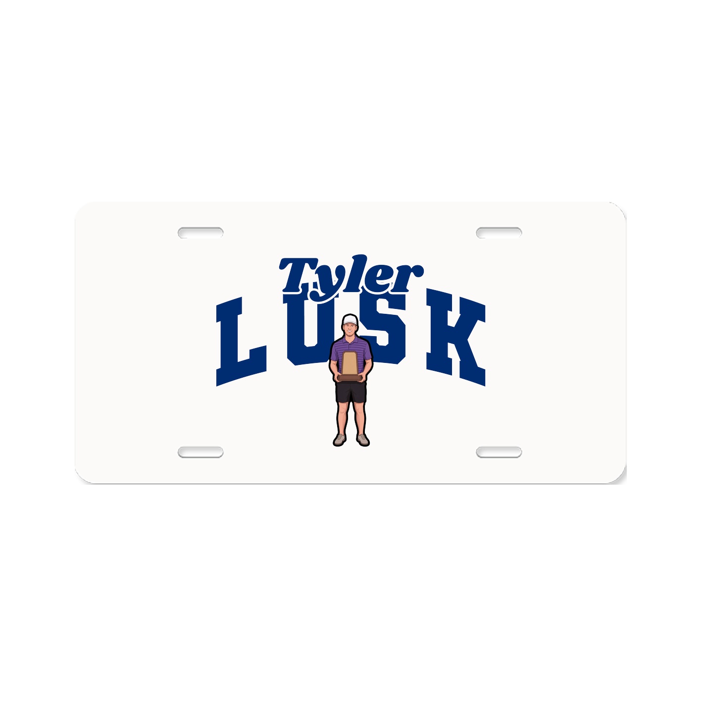 License Plate — Signature Arch in Classic