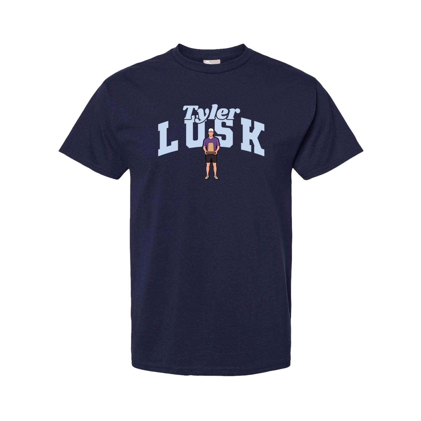 Youth Tee — Signature Arch in Navy