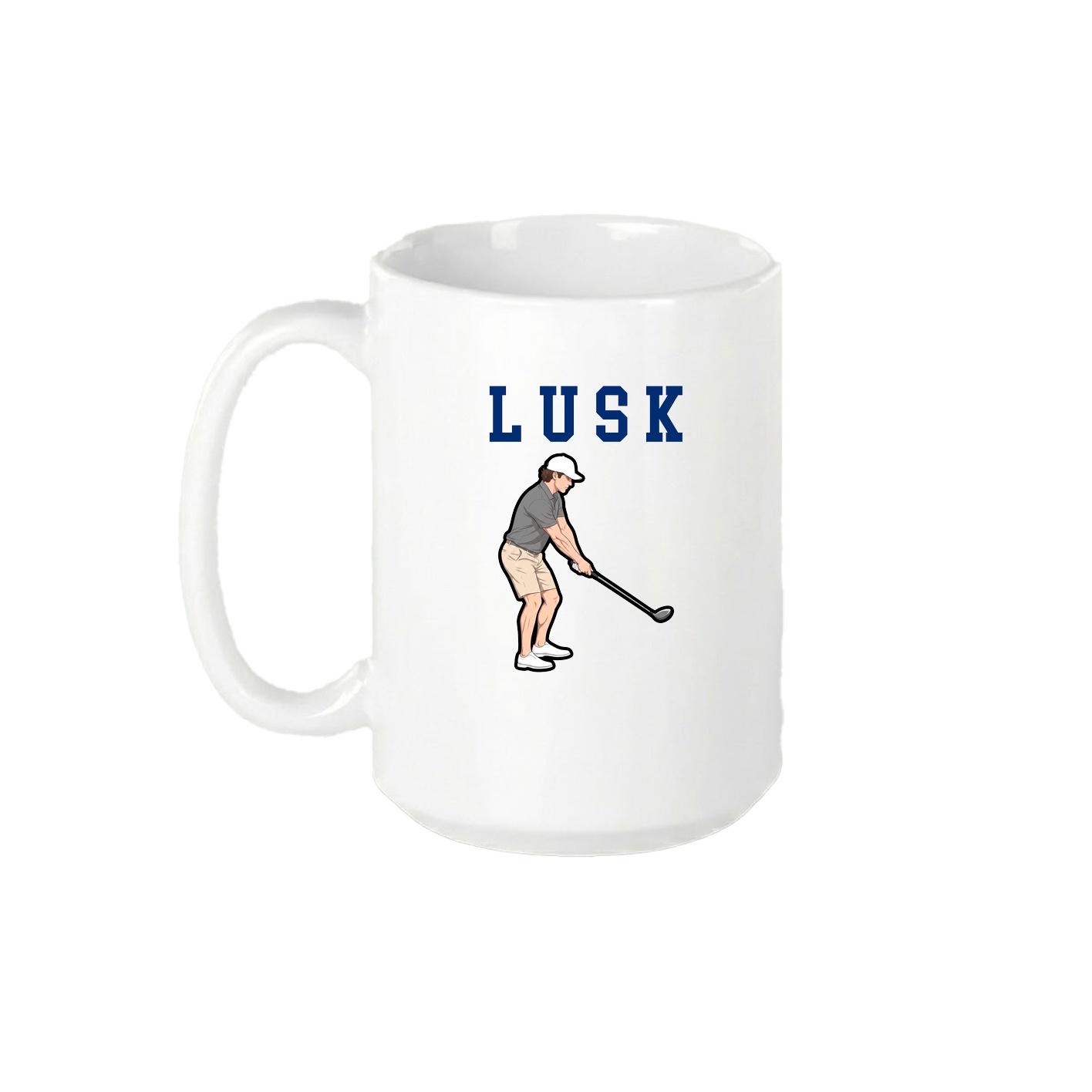 15oz Coffee Mug — Shirsey in White