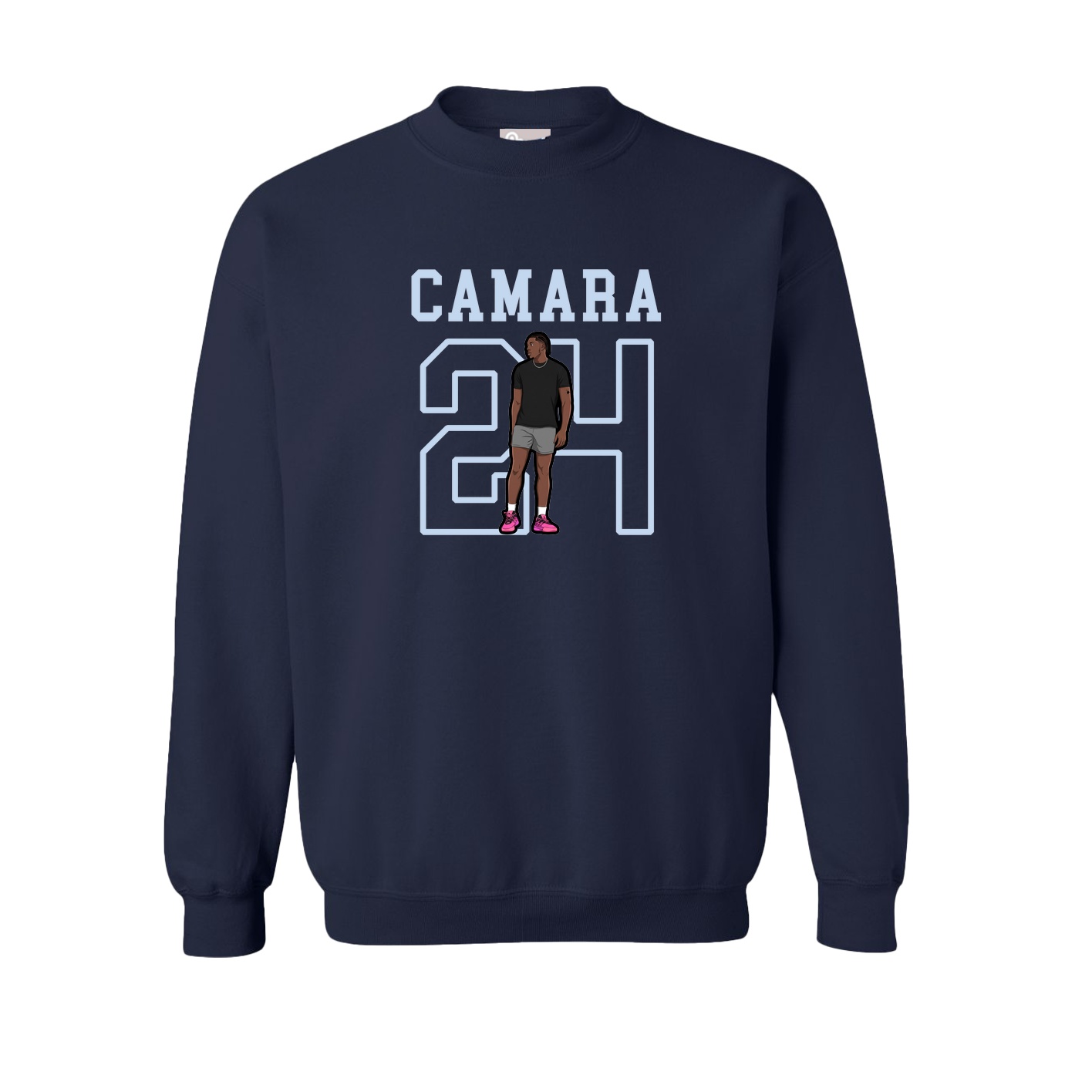 Fleece Crew — Shirsey in Navy