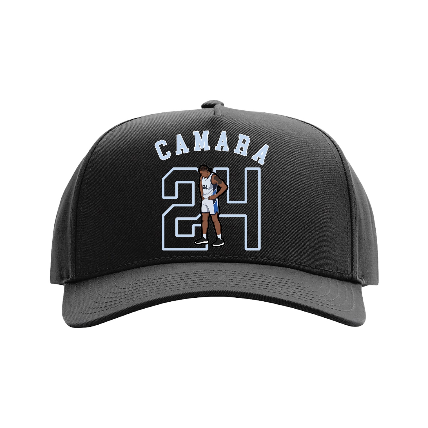 Full Fabric Five-Panel Champ Cap