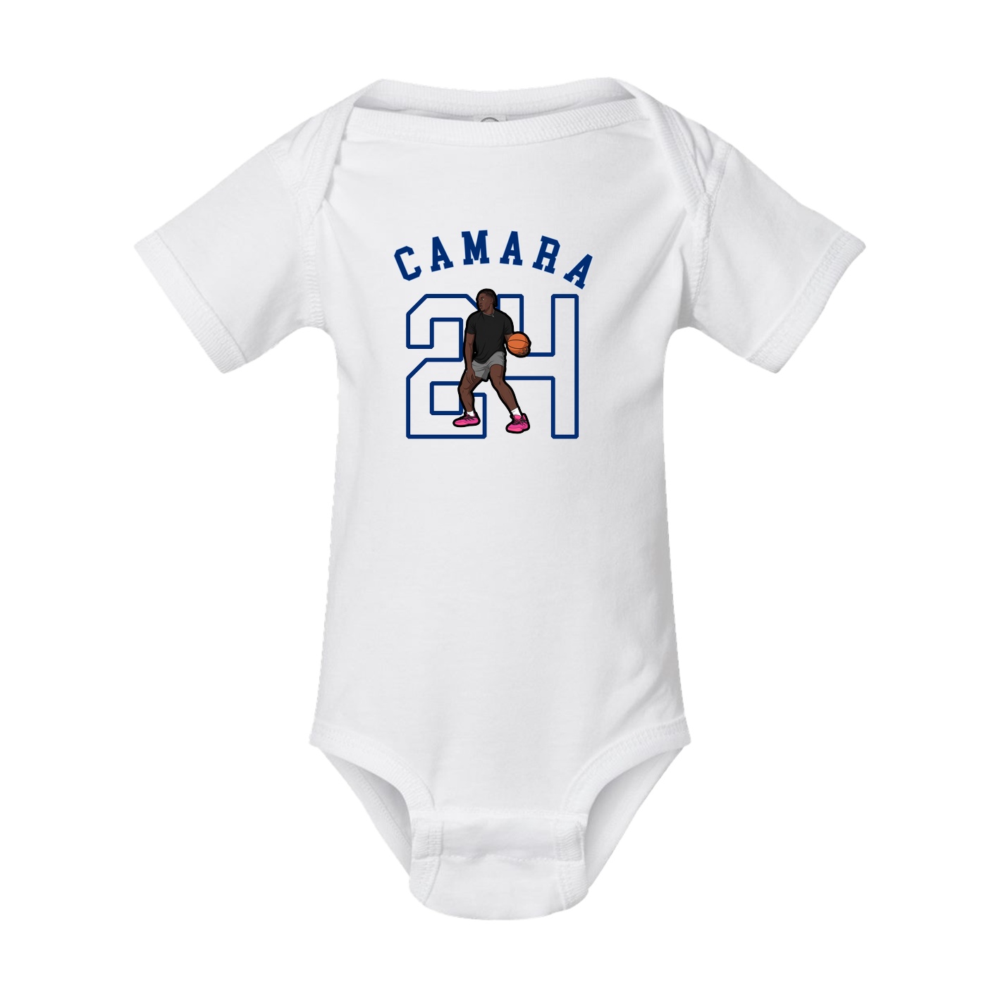 Baby Onesie — Shirsey Arch in White