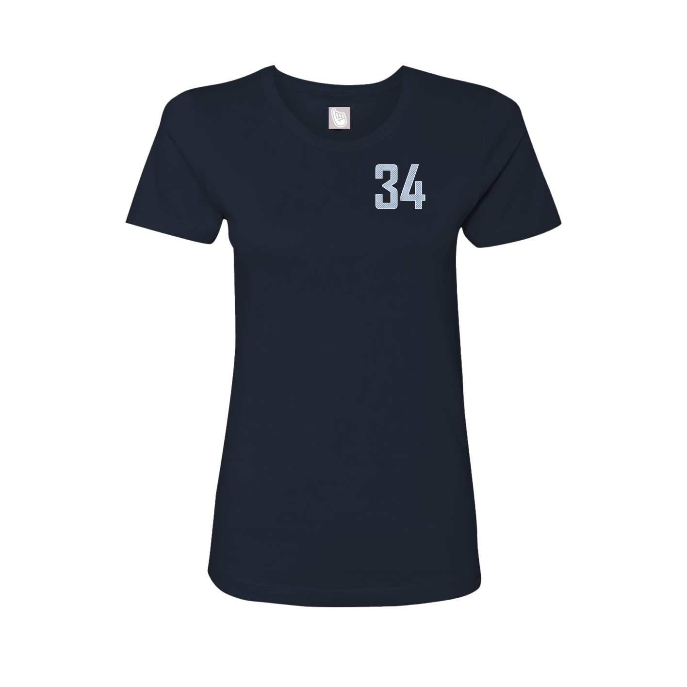 Fitted Women's Tee — Front Shirsy in Navy