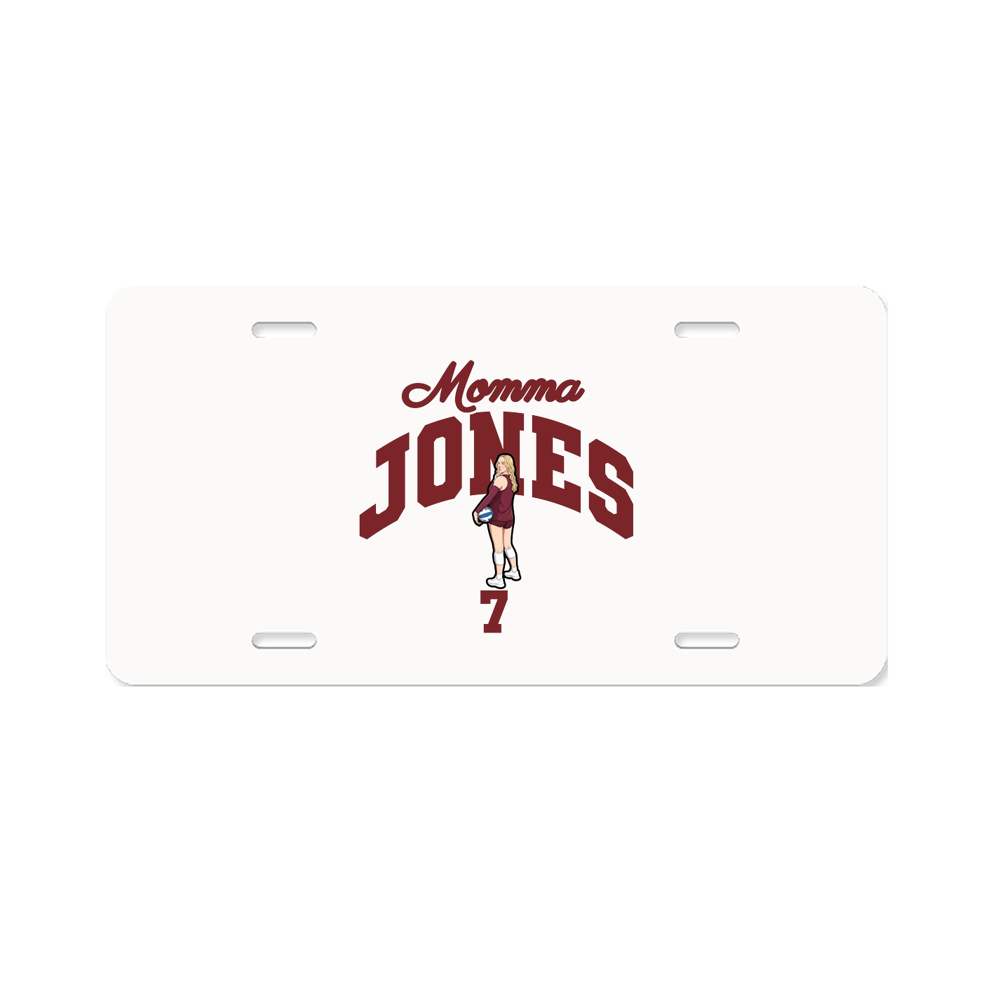 License Plate — Mothers Day Arch in Classic