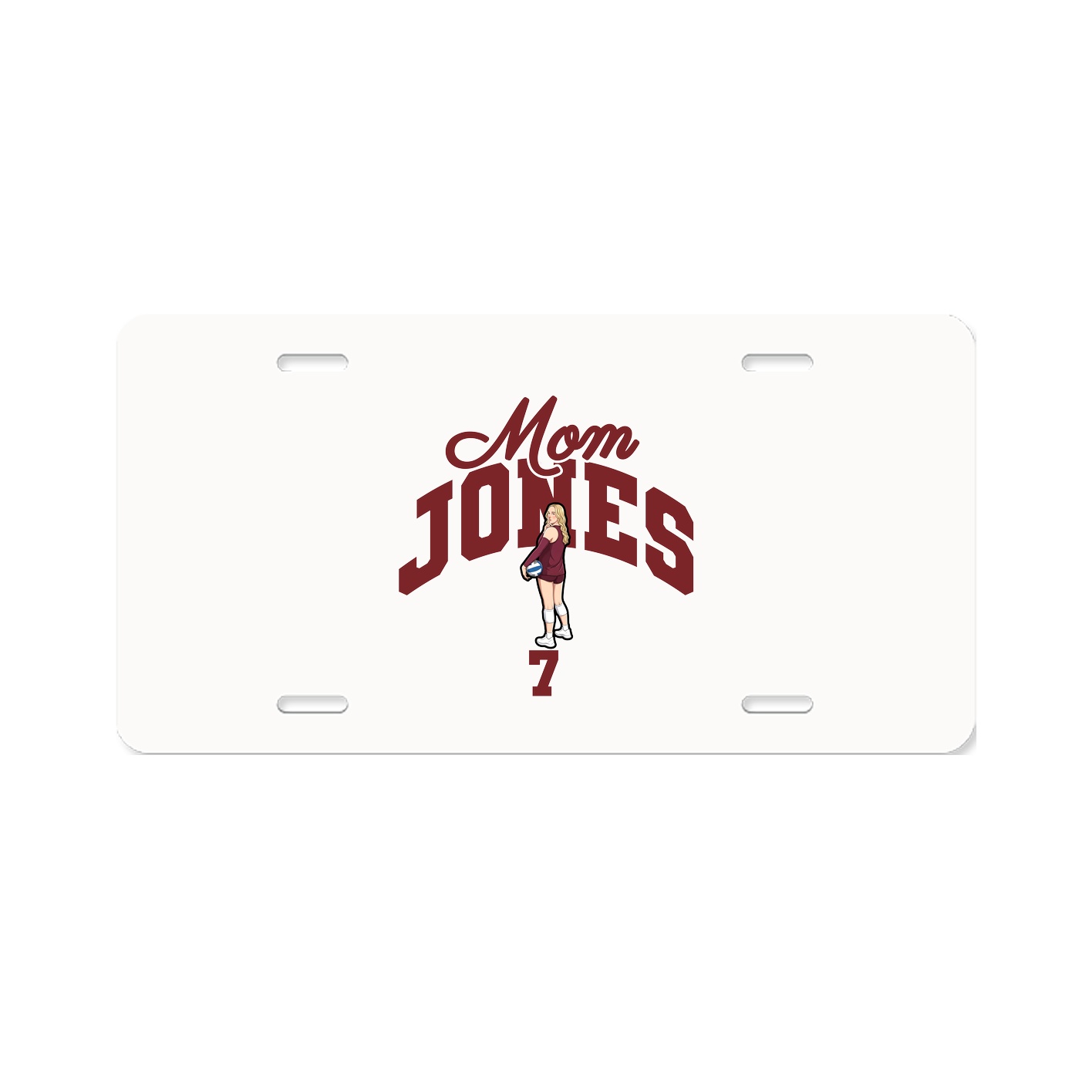 License Plate — Mothers Day Arch in Classic