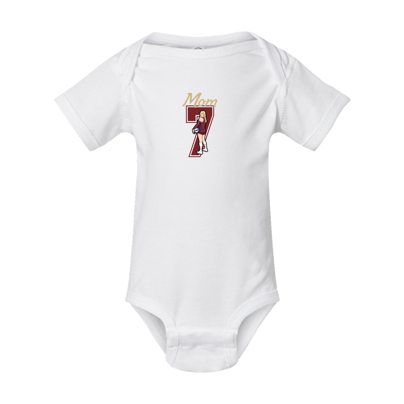 Baby Onesie — Mothers Day Shirsey in White