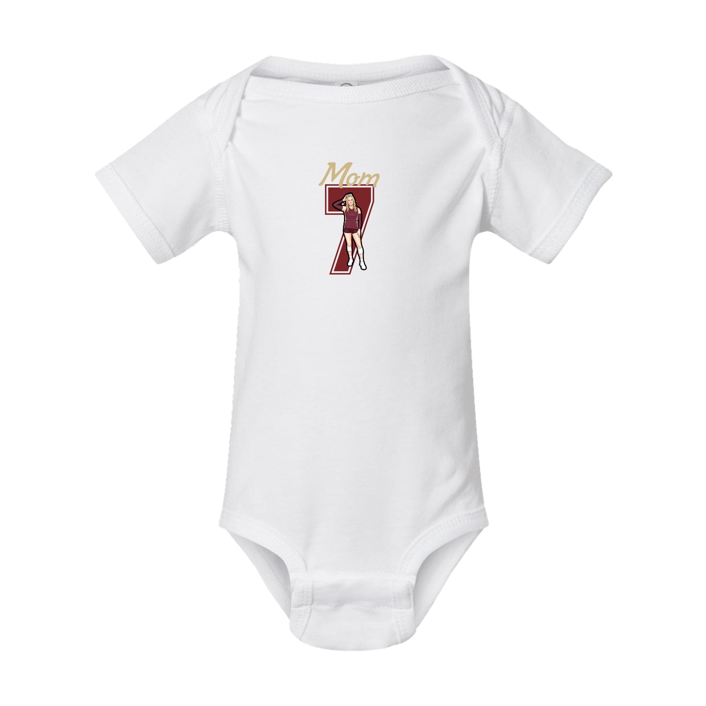 Baby Onesie — Mothers Day Shirsey in White