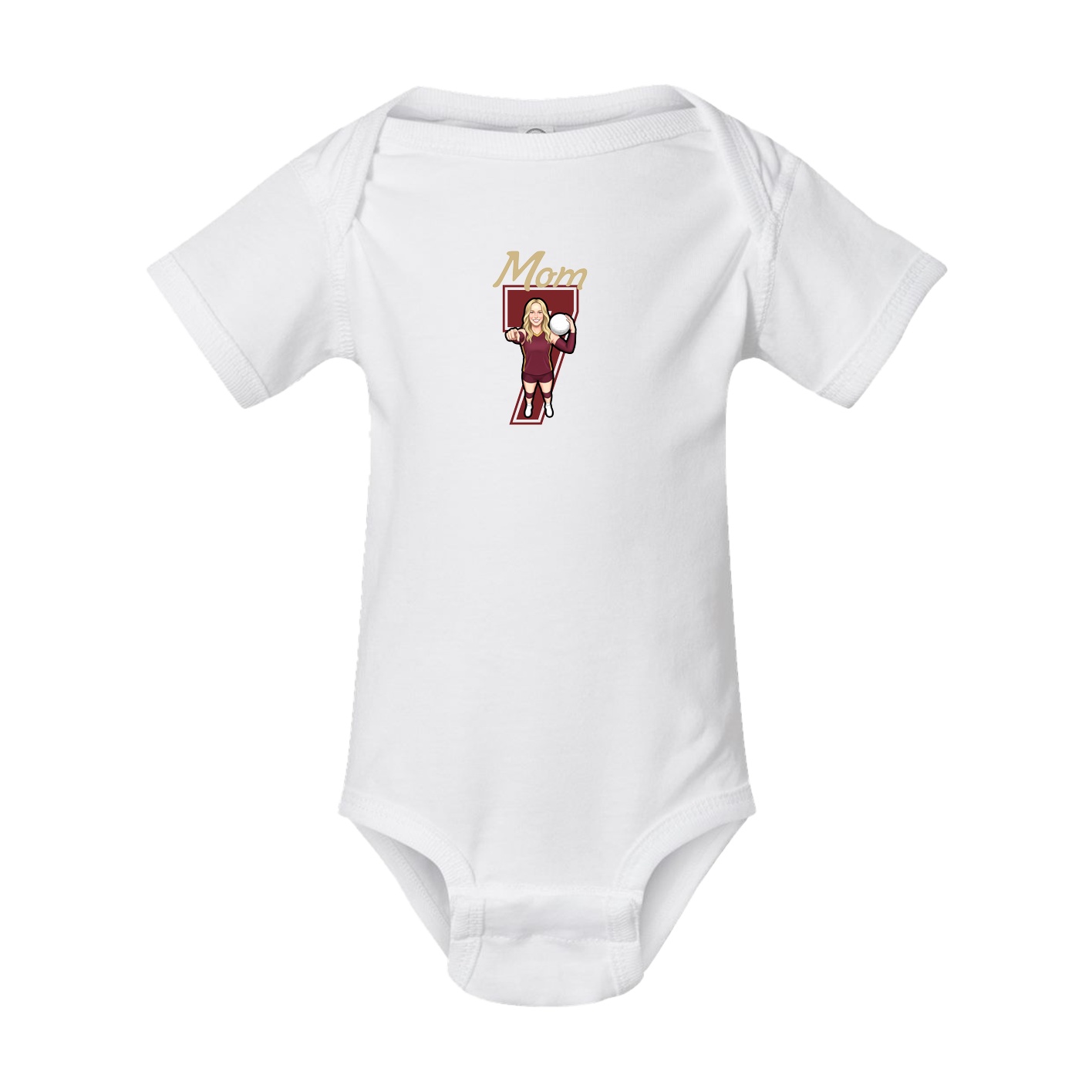 Baby Onesie — Mothers Day Shirsey in White