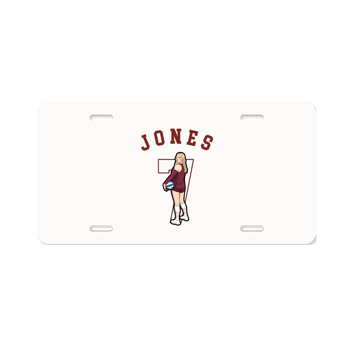 License Plate — Shirsey Arch in Classic