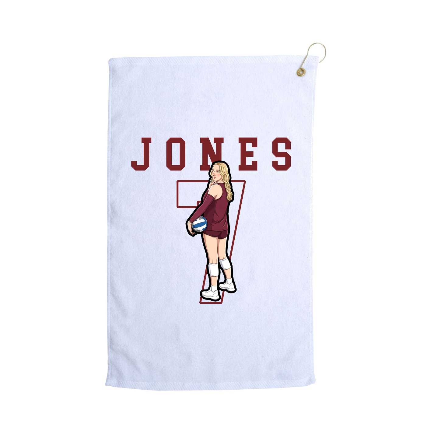 Golf Towel — Shirsey in White